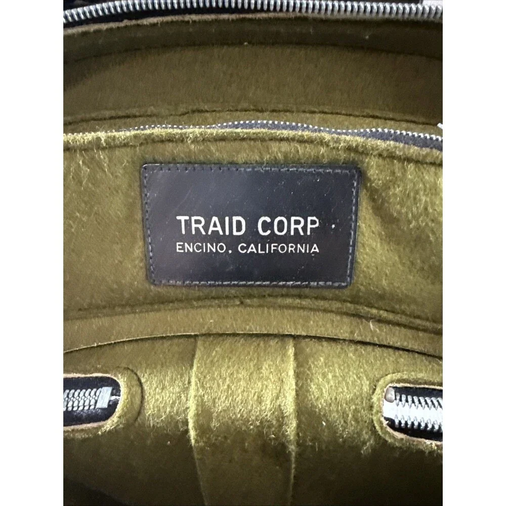 Vintage Traid Fotron Belding Saddle Leather Camera Case 10 X 7 X 5 Triad Corp